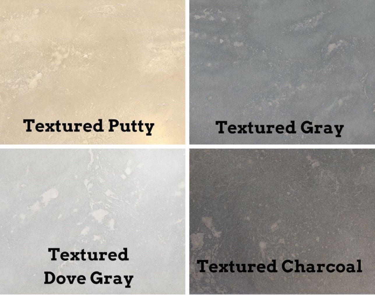 Textured Finish Concrete Colors