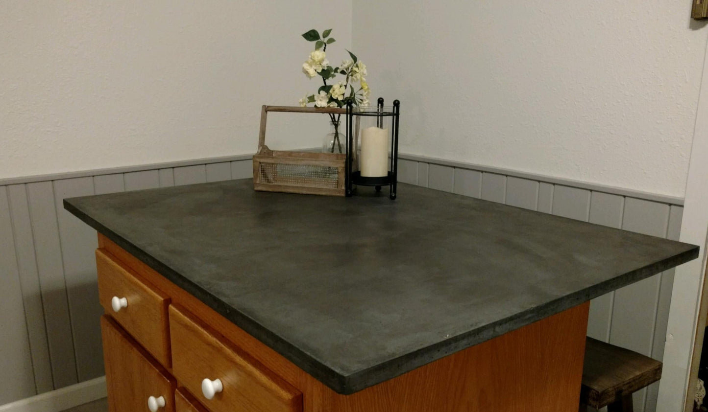 Kitchen Island Concrete