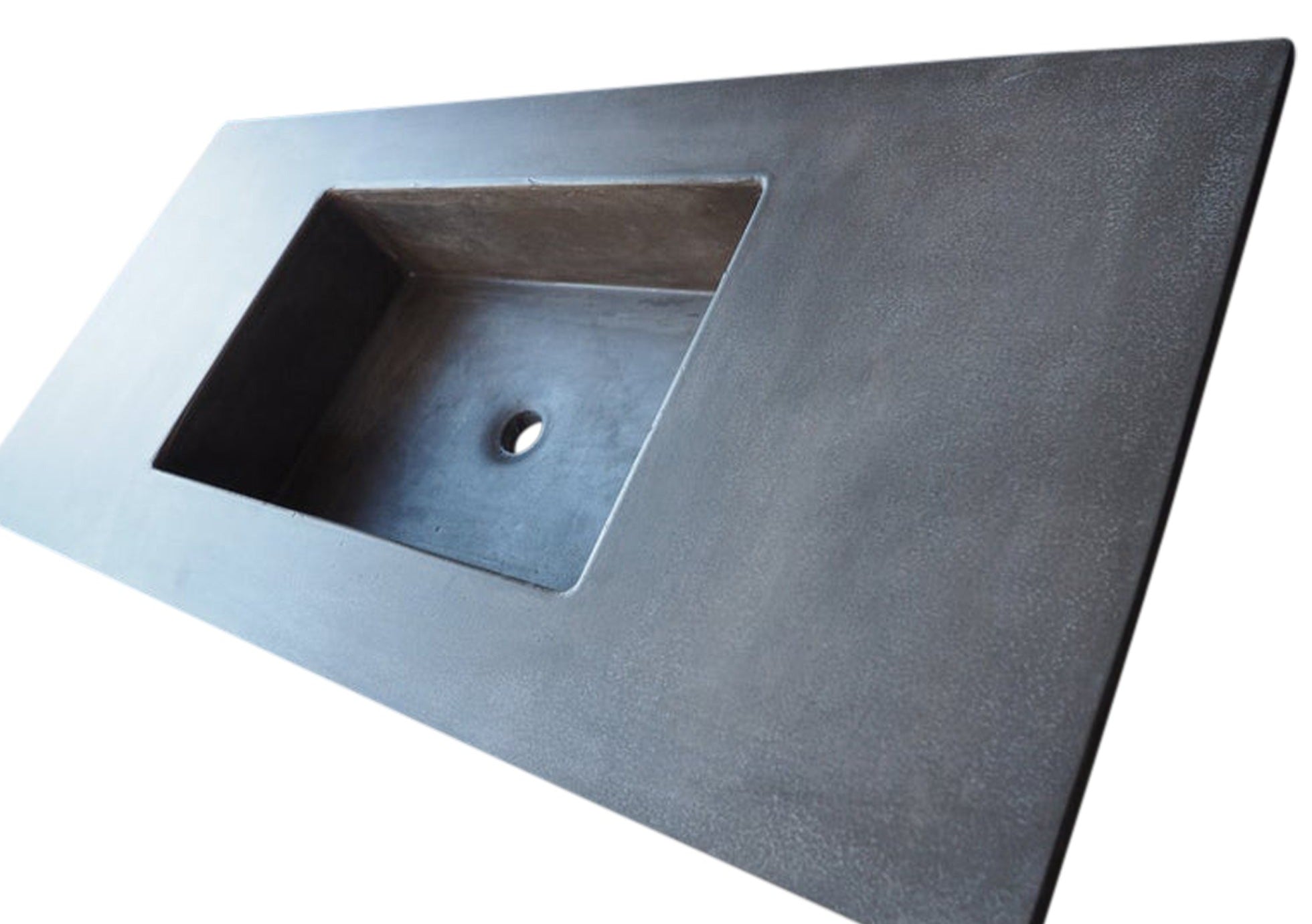 Aspen Concrete Vanity Top with One In...
