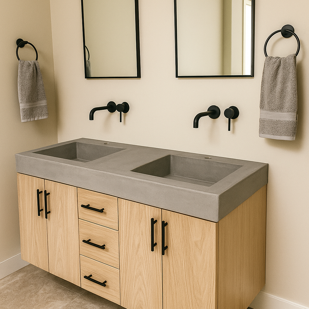 The Ultimate Guide to Bathroom Vanity Tops: Concrete, Custom Designs &amp; Top Styles for 2025