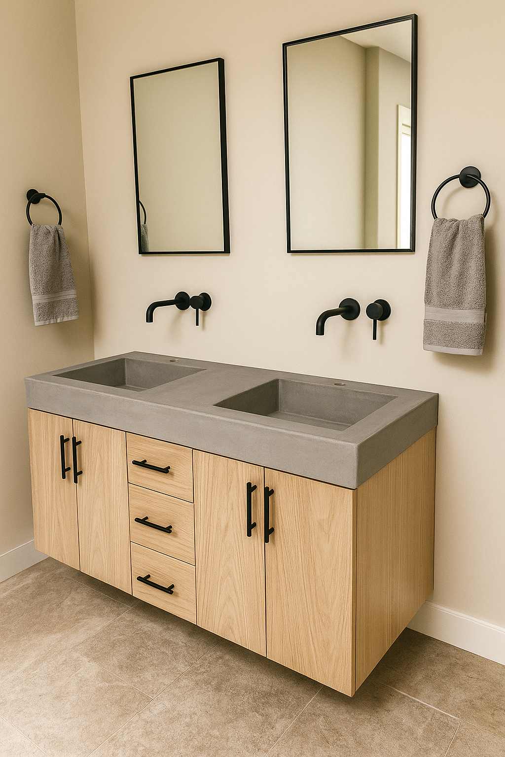 The Ultimate Guide to Bathroom Vanity Tops: Concrete, Custom Designs &amp; Top Styles for 2025