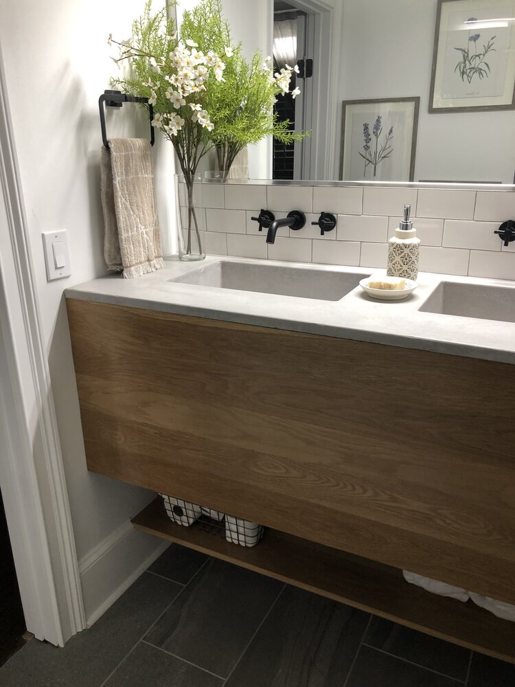 floating bathroom vanity cabinet wall mounted