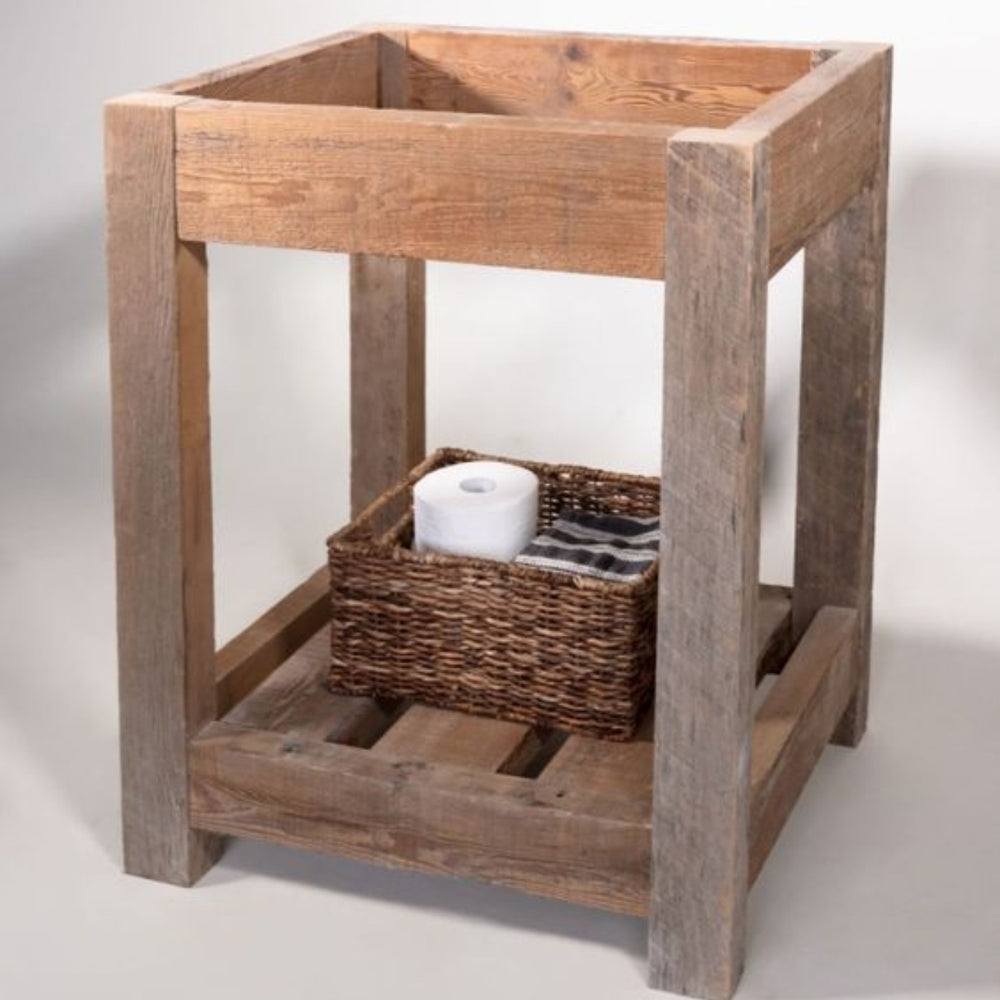
                  
                    Single Bathroom Vanity Base Cabinet Open Shelf
                  
                