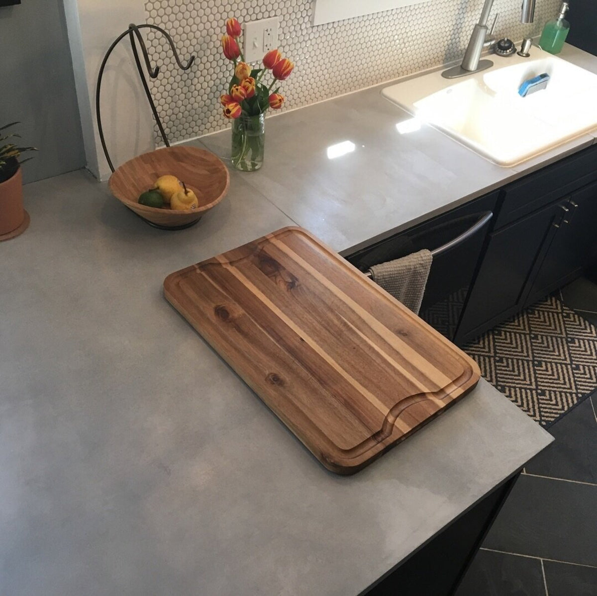 Poured Countertop Materials 35 Options For Kitchen Countertop