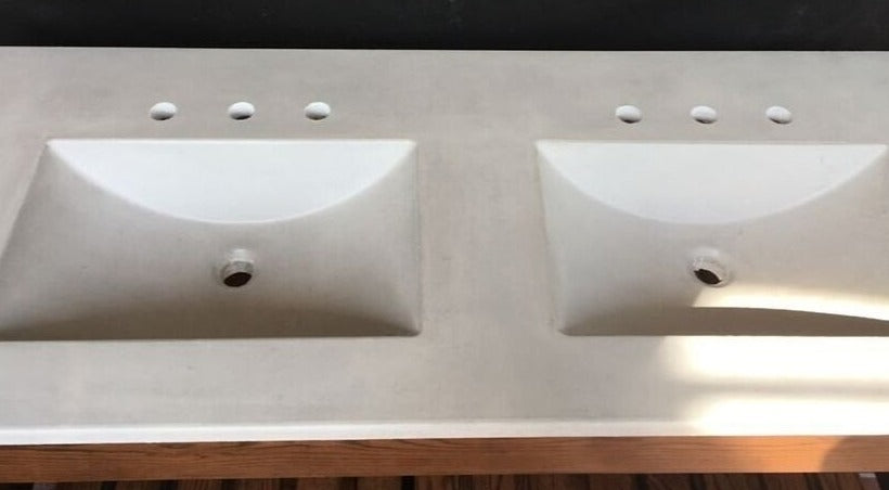 
                  
                    Vanity Top Double Wood and Stone Designs
                  
                