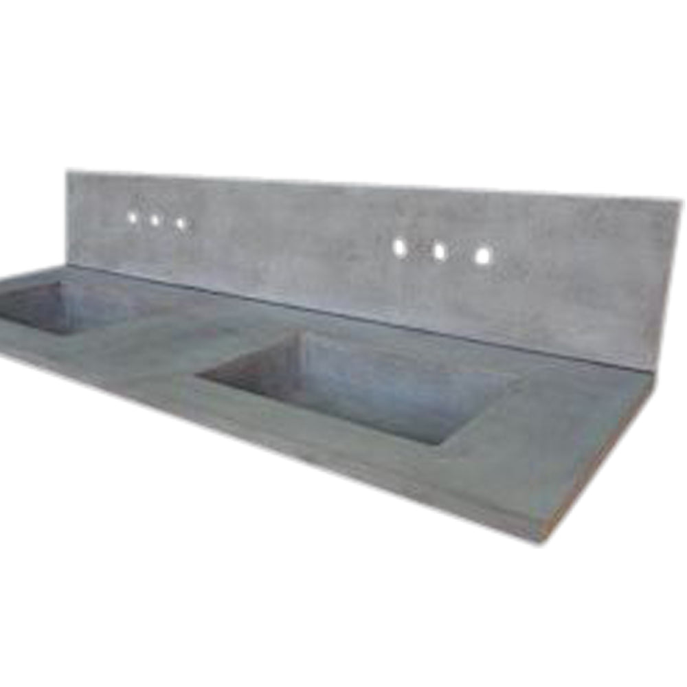 
                  
                    Concrete Vanity Top Tall Back Splash
                  
                