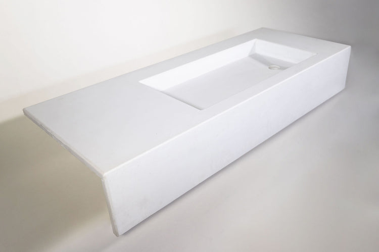 Minnehaha Floating Vanity Top – Wood and Stone Designs
