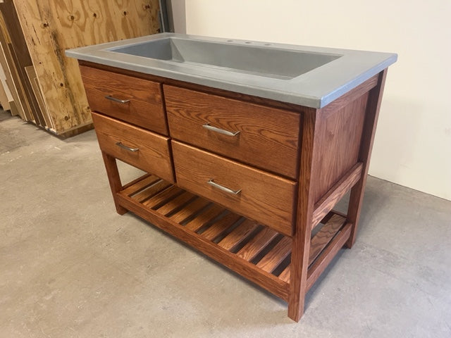 bathroom vanity 4 drawers